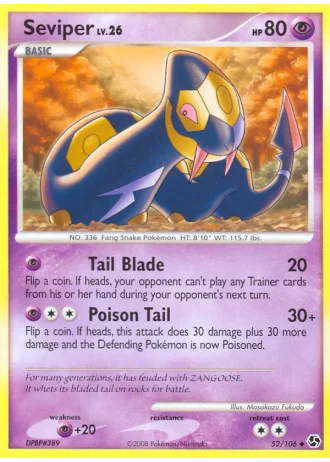 Seviper #52/106 — Incontri Leggendari