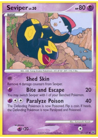 Seviper #61/127 — Platino