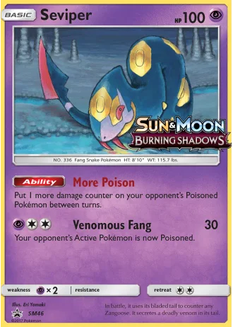 Seviper SM46 — Sun & Moon Promos
