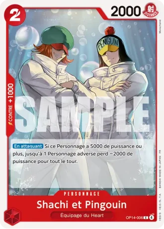 Shachi et Pingouin (OP14-006) — Les Sept de la Mer d'Azur (OP14-EB04)