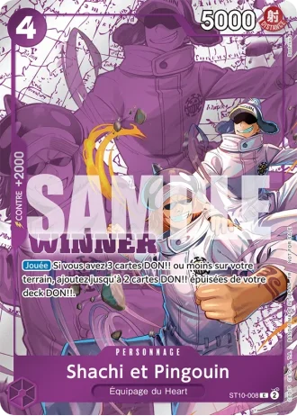 Shachi et Pingouin (ST10-008) (Alternative Art) — PROMO