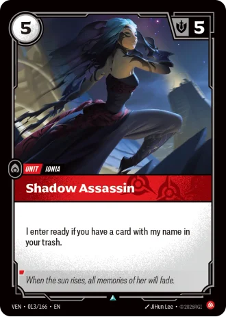 Shadow Assassin #013/166 — Vendetta
