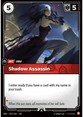 Shadow Assassin #013/166 — Organized Play Promos