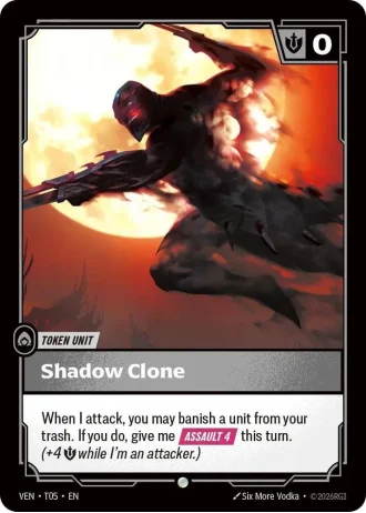 Shadow Clone // Tentacle T05 — Vendetta