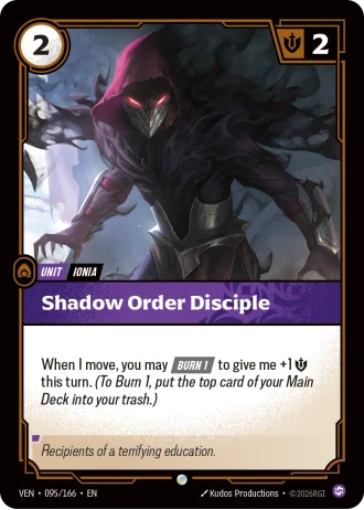 Shadow Order Disciple #095/166 — Vendetta