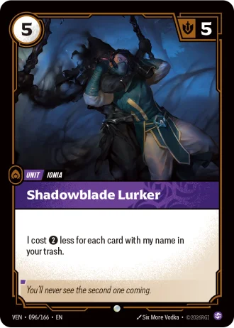 Shadowblade Lurker #096/166 — Vendetta