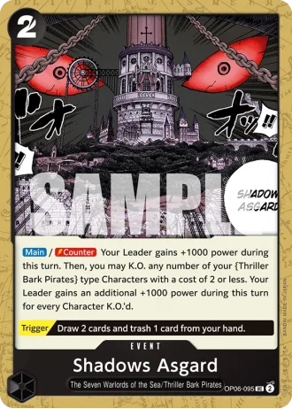 Shadows Asgard (OP06-095) — Wings of the Captain (OP06)