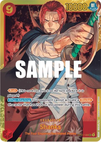 Shanks (OP01-120) — Romance Dawn (OP01)