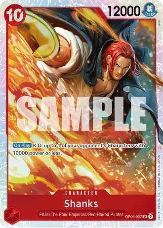 Shanks (OP06-007) — Wings of the Captain (OP06)