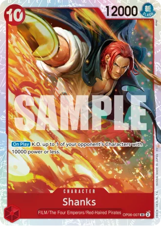 Shanks (OP06-007) (Reprint) — One Piece Card The Best Vol.2(PRB02)