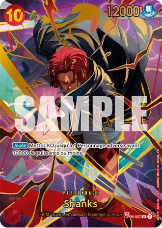 Shanks (OP06-007) (Special Rare) — ONE PIECE CARD THE BEST vol.2 (PRB02)