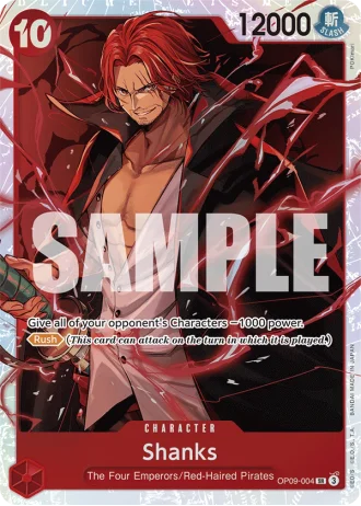 Shanks (OP09-004) — Emperors in the New World (OP09)