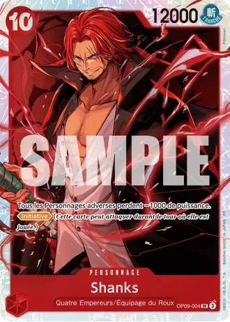 Shanks (OP09-004) (Reprint) — ONE PIECE CARD THE BEST vol.2 (PRB02)