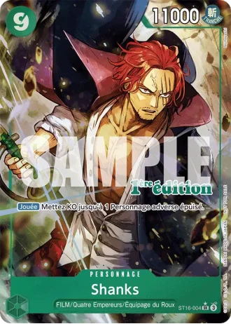 Shanks (ST16-004) (Alternative Art) — PROMO