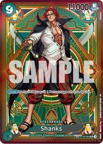 Shanks (ST16-004) (Special Rare) — Des Poings Vifs Comme l'Éclair (OP11)