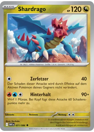 Shardrago #071/86 — Weiße Flammen