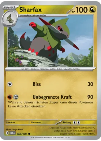 Sharfax #069/86 — Schwarze Blitze