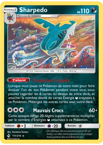 Sharpedo #111 — Alliance Infaillible