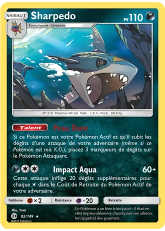 Sharpedo #82 — Soleil et Lune