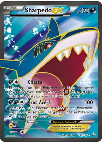 Sharpedo EX #152 — Primo-Choc