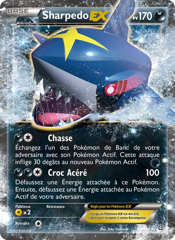 Sharpedo EX #91 — Primo-Choc
