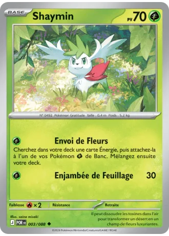 Shaymin #003/88 — Équilibre Parfait