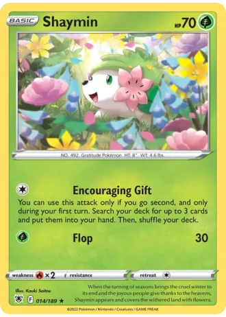 Shaymin #014 — Astral Radiance