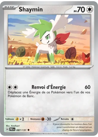 Shaymin #087/131 — Évolutions Prismatiques