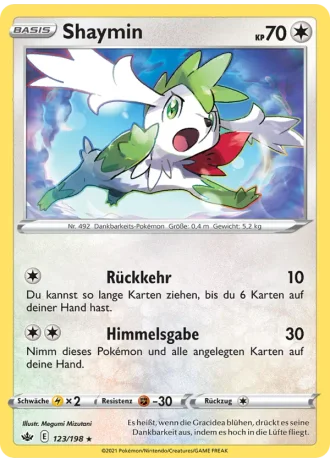 Shaymin #123/198 — Schaurige Herrschaft