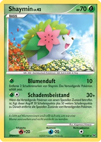 Shaymin #14/127 — Platin