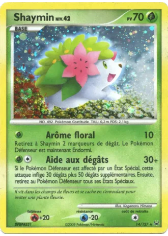 Shaymin #14/127 — Platine