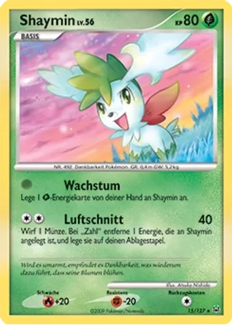 Shaymin #15/127 — Platin