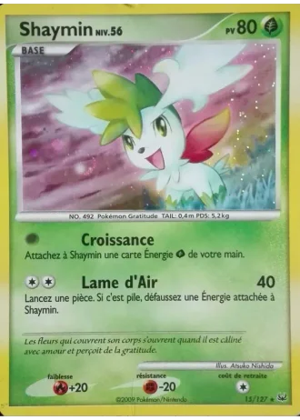 Shaymin #15/127 — Platine