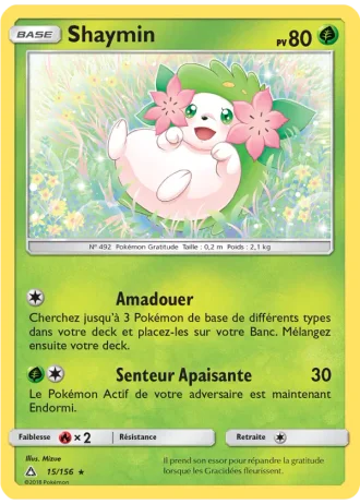 Shaymin #15/156 — Ultra-Prisme