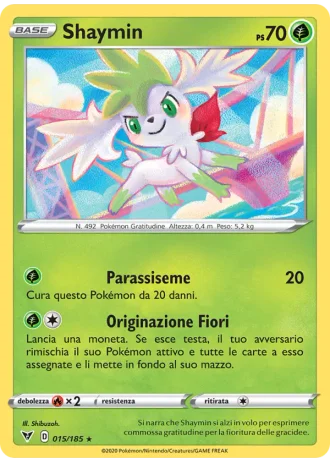 Shaymin #15 — Voltaggio Sfolgorante