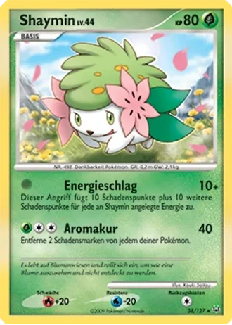 Shaymin #38/127 — Platin