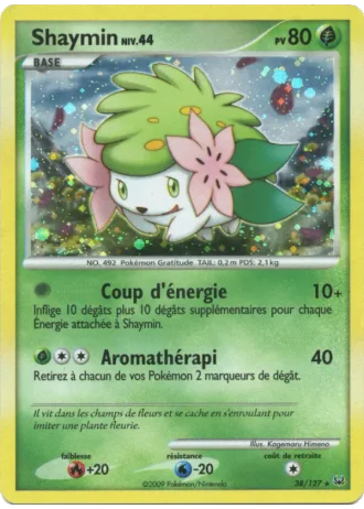 Shaymin #38/127 — Platine