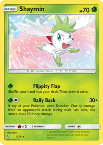 Shaymin #7 — Shining Legends