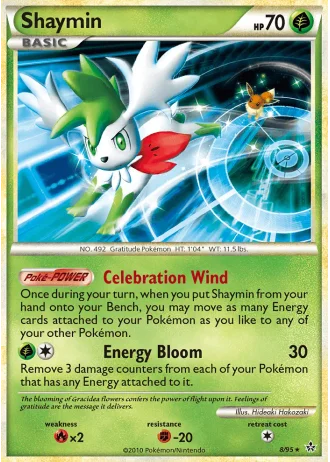 Shaymin #8/95 — Unleashed