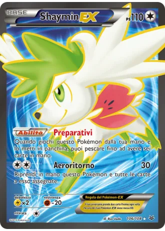 Shaymin EX #106 — Furie Volanti