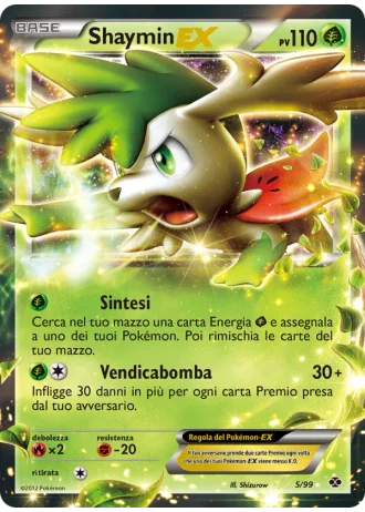 Shaymin EX #5/99 — Destini Futuri
