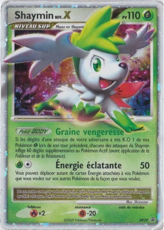 Shaymin Niv.X DP39 — Diamant & Perle Promos