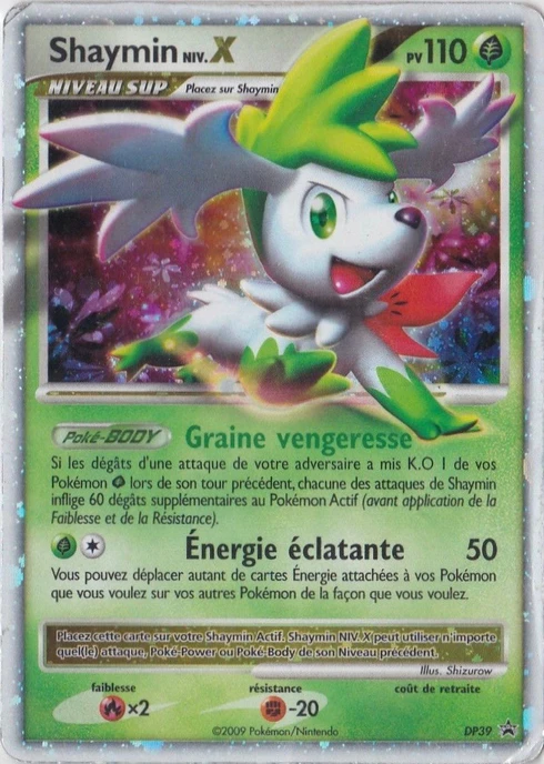 Shaymin Niv.X DP39 — Diamant & Perle Promos