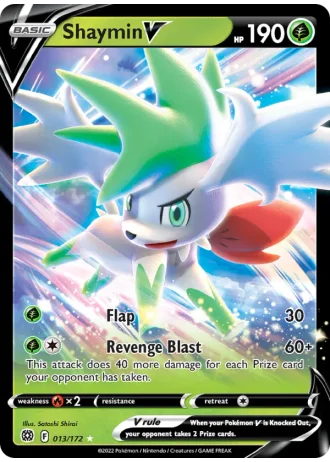 Shaymin V #013/172 — Brilliant Stars