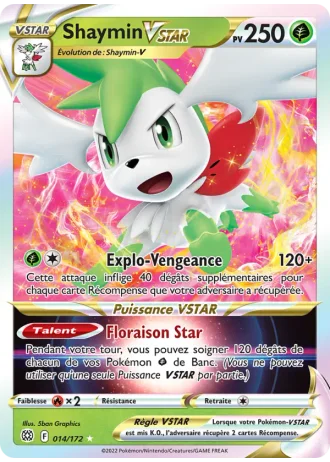 Shaymin VSTAR #014 — Stars Étincelantes