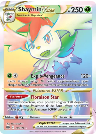 Shaymin VSTAR #173 — Stars Étincelantes
