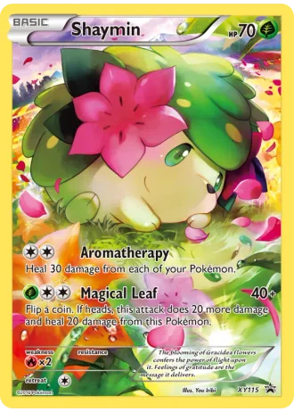 Shaymin XY115 — XY Promos