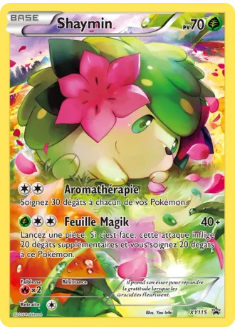 Shaymin XY115 — XY Promos