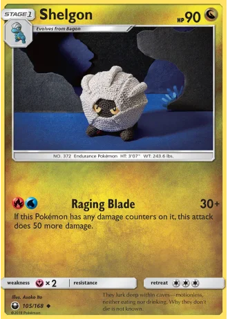Shelgon #105/168 — Celestial Storm