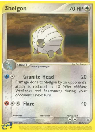 Shelgon #42/97 — EX Drago